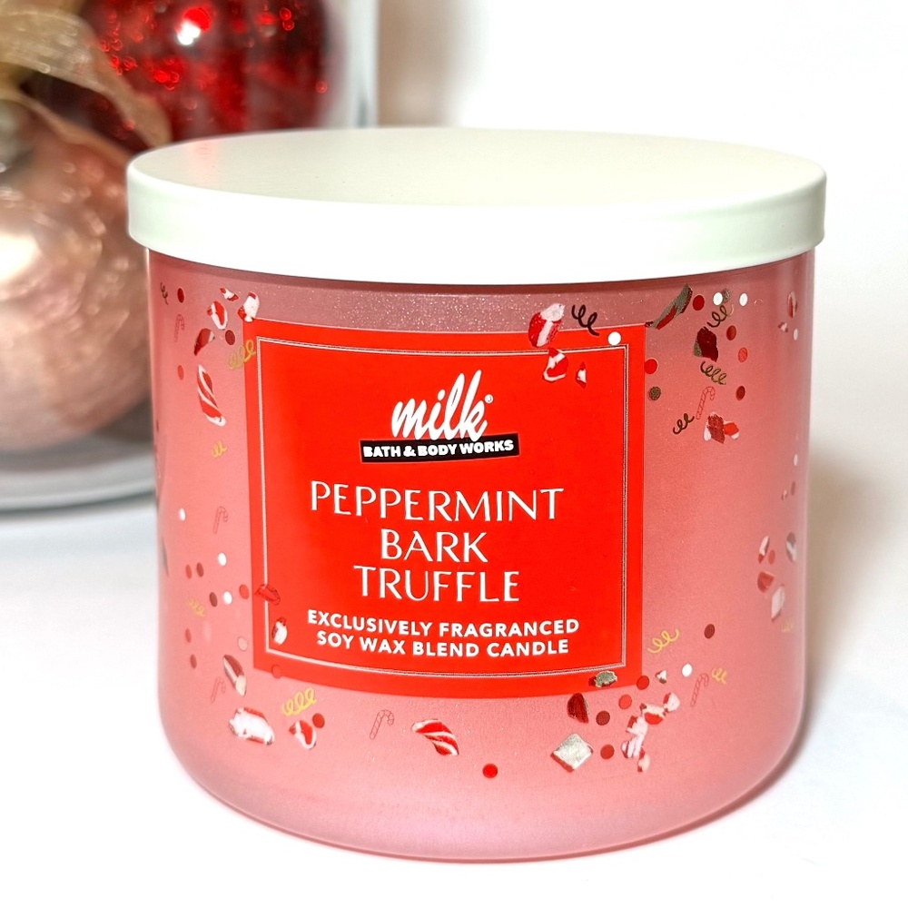 PEPPERMINT BARK TRUFFLE 3-Wick Candle